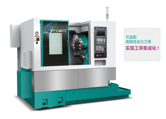 Industrial Precision CNC Lathe FX580 6000rpm Steel Material 2 Axis